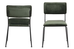 2-u bāra krēslu komplekts Cornelia, zaļš цена и информация | Офисные кресла | 220.lv