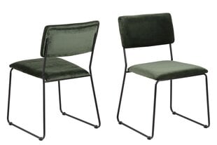 2-u bāra krēslu komplekts Cornelia, zaļš цена и информация | Офисные кресла | 220.lv