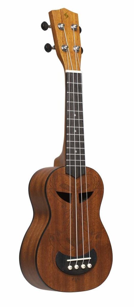 Soprāna ukulele Stagg US-TIKI AH cena un informācija | Ģitāras | 220.lv