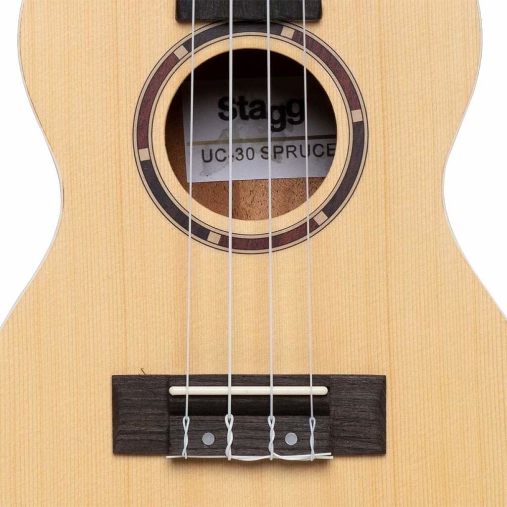 Tenora ukulele Stagg UT-30 Spruce цена и информация | Ģitāras | 220.lv