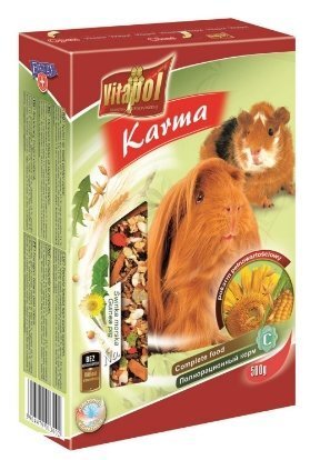 VITAPOL pilnvērtīga barība jūrascūciņām, 1 kg цена и информация | Barība grauzējiem | 220.lv