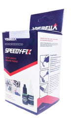 Visbella Speedy-Fix набор клея: наполнитель и клей 20 мл + 20 мл цена и информация | Авто принадлежности | 220.lv