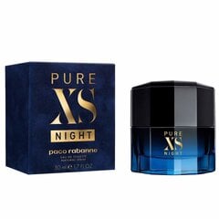 Парфюмерная вода для мужчин Paco Rabbane PURE XS NIGHT EDP 50 мл цена и информация | Мужские духи | 220.lv