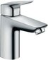 Hansgrohe Logis 100 izlietnes jaucējkrāns ar push-open a.v., 71107000 цена и информация | Jaucējkrāni | 220.lv