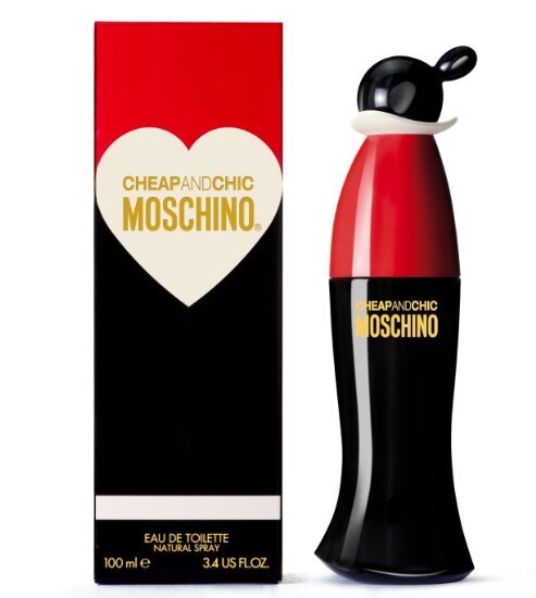 Tualetes ūdens Cheap & Chic Moschino EDT: Tilpums - 100 ml cena un informācija | Sieviešu smaržas | 220.lv