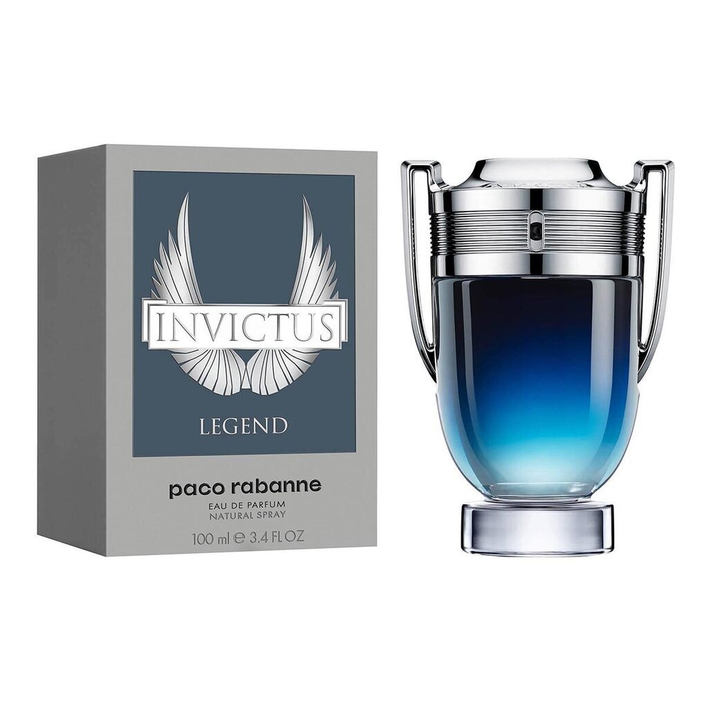 Tualetes ūdens Paco Rabanne Invictus Legend EDT vīriešiem 100 ml cena un informācija | Vīriešu smaržas | 220.lv