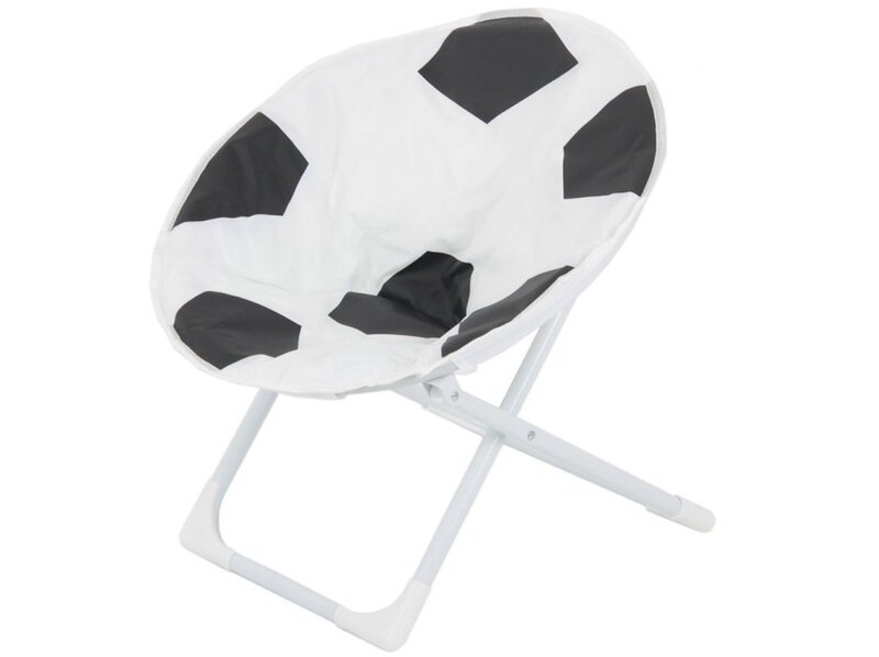 Bērnu saliekams krēsls Bumba, melns/balts cena | 220.lv