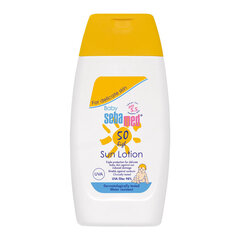 Aizsargājošs sauļošanās losjons bērniem Sebamed Baby Sun SPF50+, 200 ml cena un informācija | Sauļošanās krēmi | 220.lv