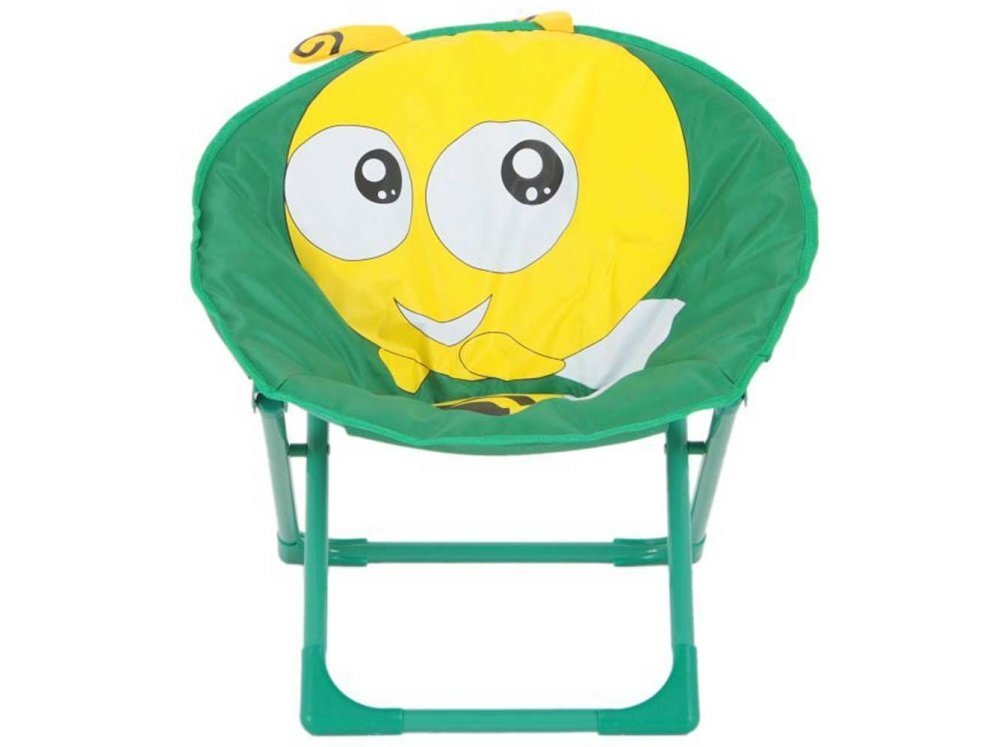 Bērnu saliekams krēsls Patio Bitīte, zaļš/dzeltens цена и информация | Dārza mēbeles bērniem | 220.lv