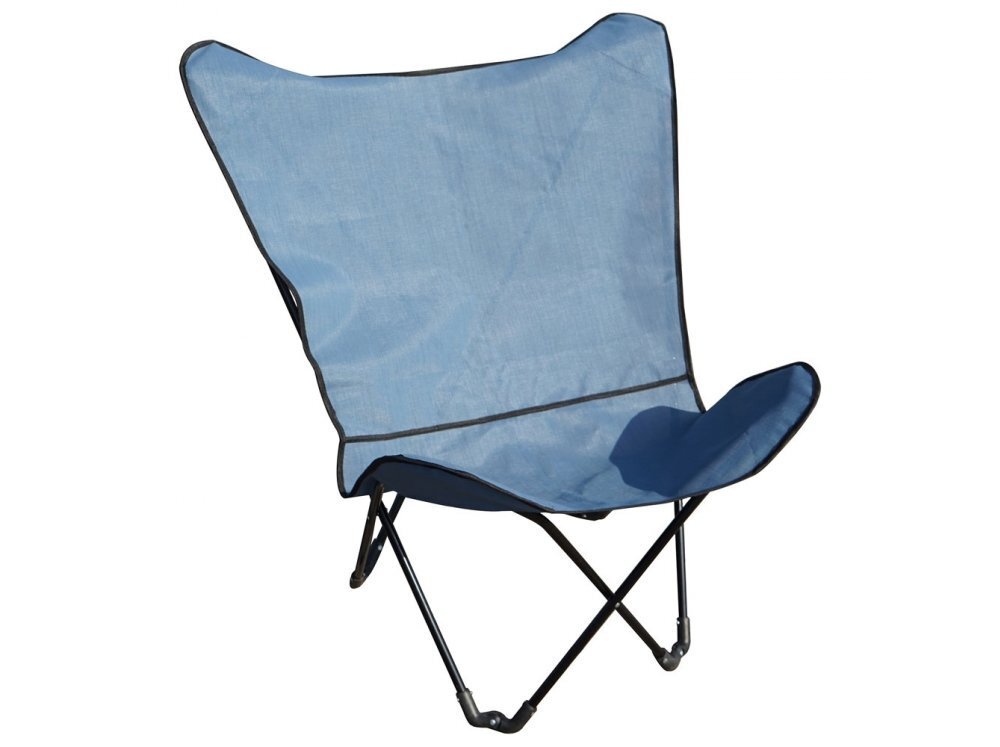 Salokāms krēsls Butterfly Patio, zils cena un informācija | Dārza krēsli | 220.lv