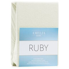 AmeliaHome махровая простыня с резинкой Ruby, 120 x 200 см цена и информация | Простыни | 220.lv