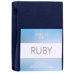AmeliaHome махровая простыня с резинкой Ruby, 120 x 200 см цена и информация | Простыни | 220.lv