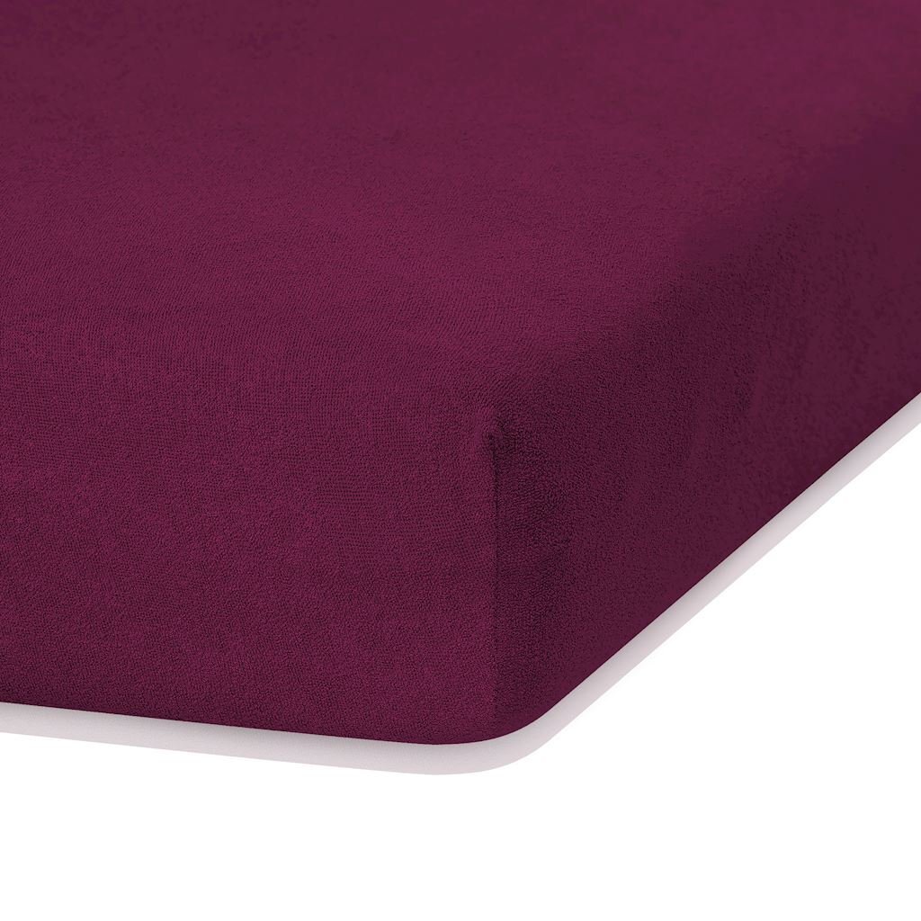 AmeliaHome frotē palags ar gumiju Ruby, 140x200 cm цена и информация | Palagi | 220.lv