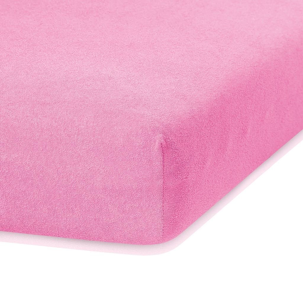 AmeliaHome frotē palags ar gumiju Ruby, 160x200 cm cena un informācija | Palagi | 220.lv