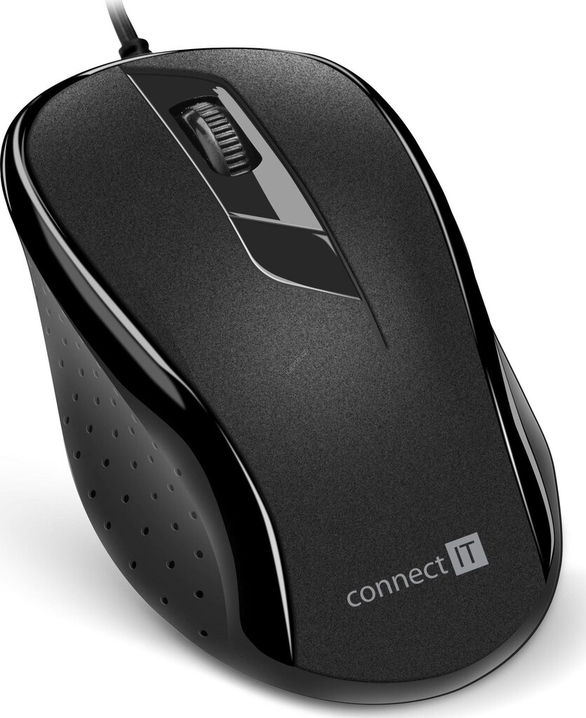 Connect IT CMO-1200-BK, melns cena un informācija | Peles | 220.lv