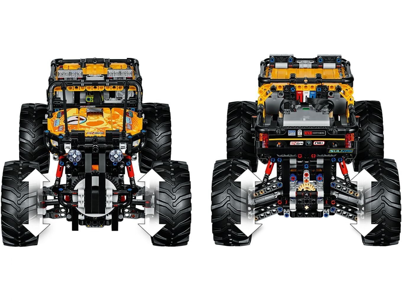 42099 LEGO® Technic 4X4 X-treme bezceļa auto цена и информация | Konstruktori | 220.lv