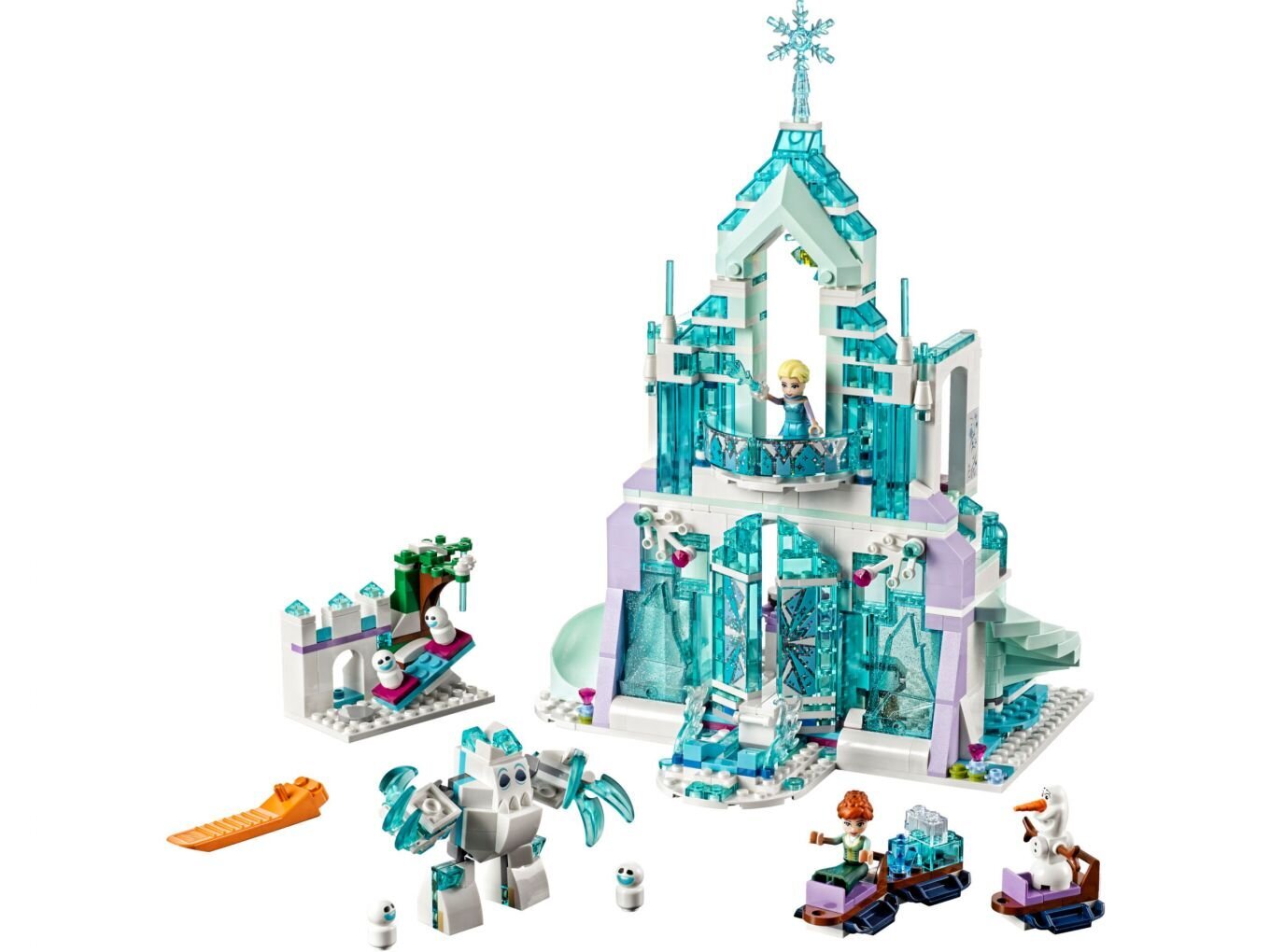 43172 LEGO® | Disney Frozen Elzas brīnumainā ledus pils cena un informācija | Konstruktori | 220.lv