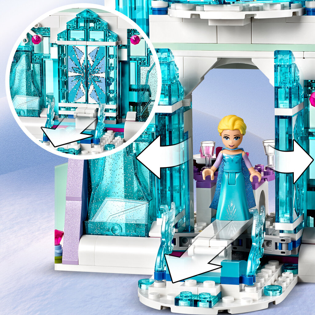 43172 LEGO® | Disney Frozen Elzas brīnumainā ledus pils cena un informācija | Konstruktori | 220.lv