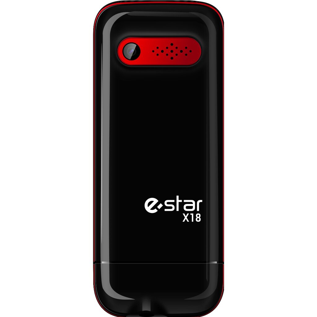 eStar X18 Dual SIM Red cena un informācija | Mobilie telefoni | 220.lv