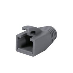 Logilink Modular RJ45 Plug Cable Boot 8mm grey, 50vnt. цена и информация | Адаптеры и USB разветвители | 220.lv