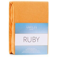 Простынь на резинке AmeliaHome Terry Ruby 80/90x200 см цена и информация | Простыни | 220.lv