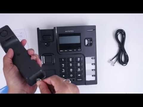 Alcatel T76, melns цена и информация | Stacionārie telefoni | 220.lv