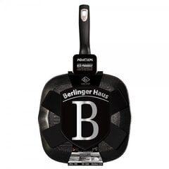 Berlinger Haus  Black Silver Collection гриль сковорода, 28 см цена и информация | Cковородки | 220.lv
