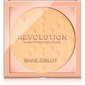 Kompakts pūderis Makeup Revolution London Bake & Blot 5,5 g, Banana, Banana цена и информация | Grima bāzes, tonālie krēmi, pūderi | 220.lv