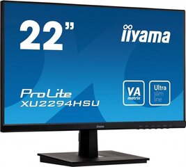 Iiyama XU2294HSU-B1 cena un informācija | Monitori | 220.lv