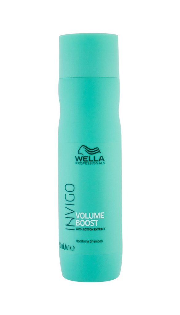 Apjomu piešķirošs šampūns Wella Professionals Invigo Volume Boost 250 ml cena un informācija | Šampūni | 220.lv