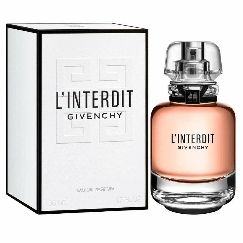 Parfimērijas ūdens Givenchy L'Interdit EDP sievietēm 50 ml cena un informācija | Sieviešu smaržas | 220.lv