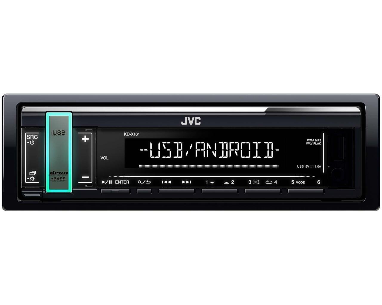 JVC KD-X161 цена и информация | Auto magnetolas, multimedija | 220.lv