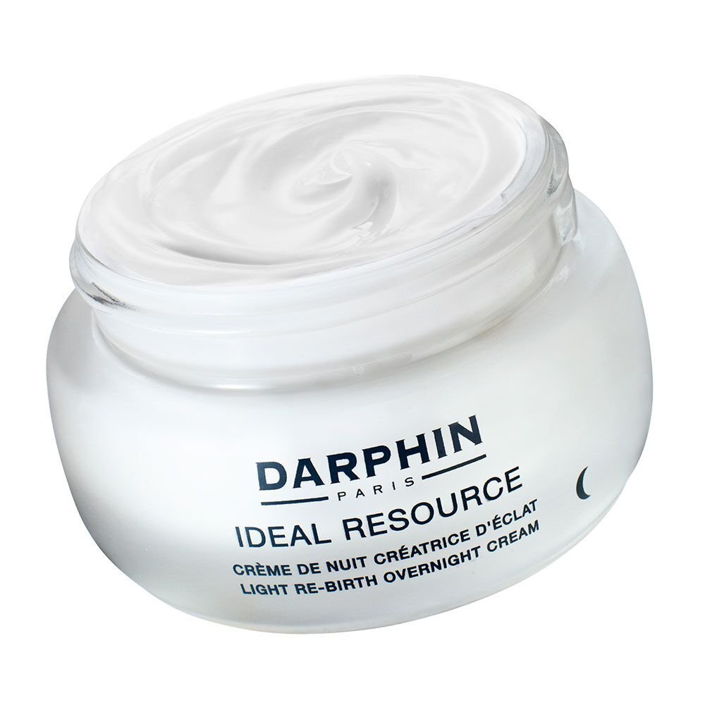 Mirdzumu piešķirošs nakts sejas krēms Darphin Ideal Resource Light Re-Birth 50 ml cena un informācija | Sejas krēmi | 220.lv