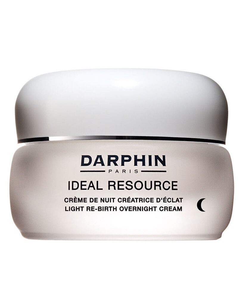 Mirdzumu piešķirošs nakts sejas krēms Darphin Ideal Resource Light Re-Birth 50 ml cena un informācija | Sejas krēmi | 220.lv