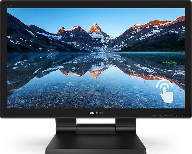 22 Full HD skārienekrāna monitors Philips 222B9T/00 cena un informācija | Monitori | 220.lv