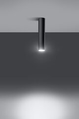 Sollux светильник Lagos, black цена и информация | Потолочные светильники | 220.lv