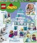 10899 LEGO® DUPLO Aizsalusi ledus pils cena un informācija | Konstruktori | 220.lv