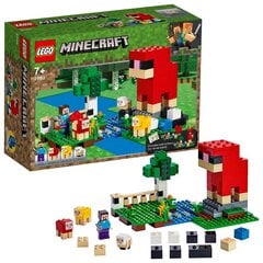 21153 LEGO® Minecraft Шерстяная Ферма цена и информация | Конструкторы | 220.lv