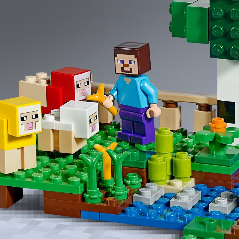 21153 LEGO® Minecraft Vilnas ferma cena un informācija | Konstruktori | 220.lv