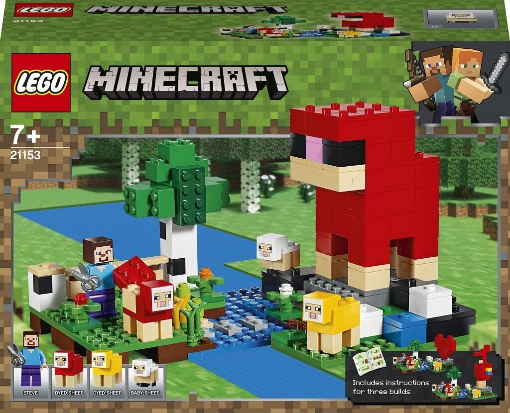 21153 LEGO® Minecraft Vilnas ferma cena un informācija | Konstruktori | 220.lv