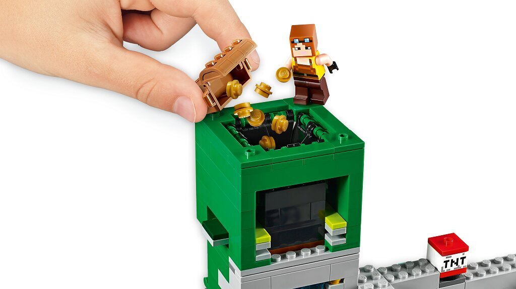 21155 LEGO® Minecraft Creeper raktuves cena un informācija | Konstruktori | 220.lv