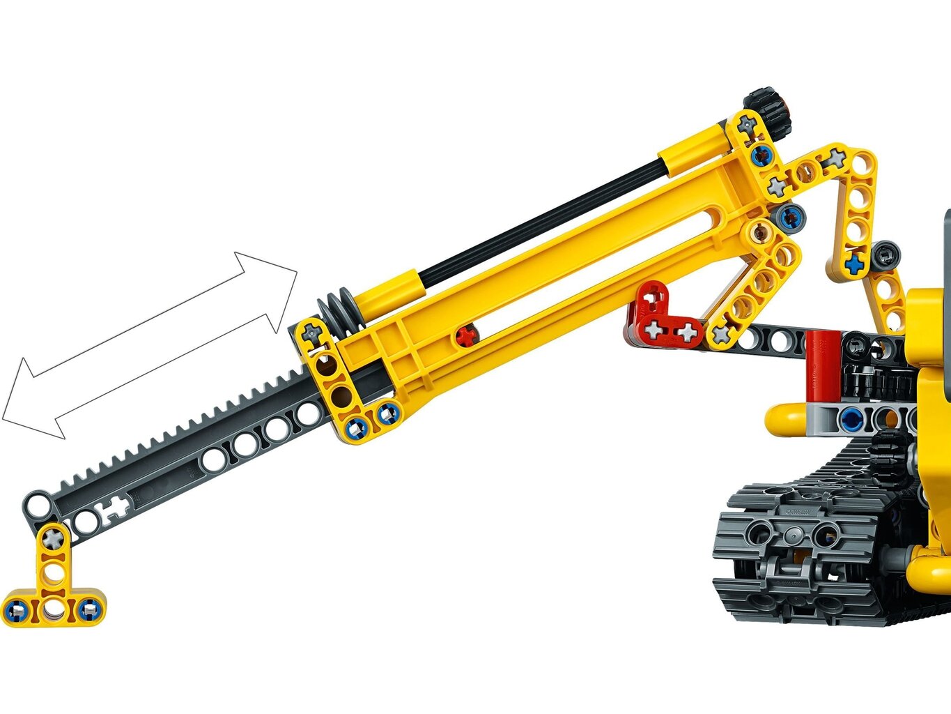 42097 LEGO® Technic Kompaktais kāpurķēžu celtnis cena un informācija | Konstruktori | 220.lv