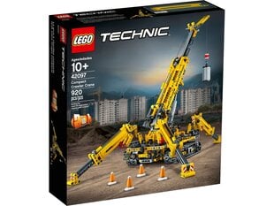 42097 LEGO® Technic Компактный гусеничный кран цена и информация | Конструкторы и кубики | 220.lv