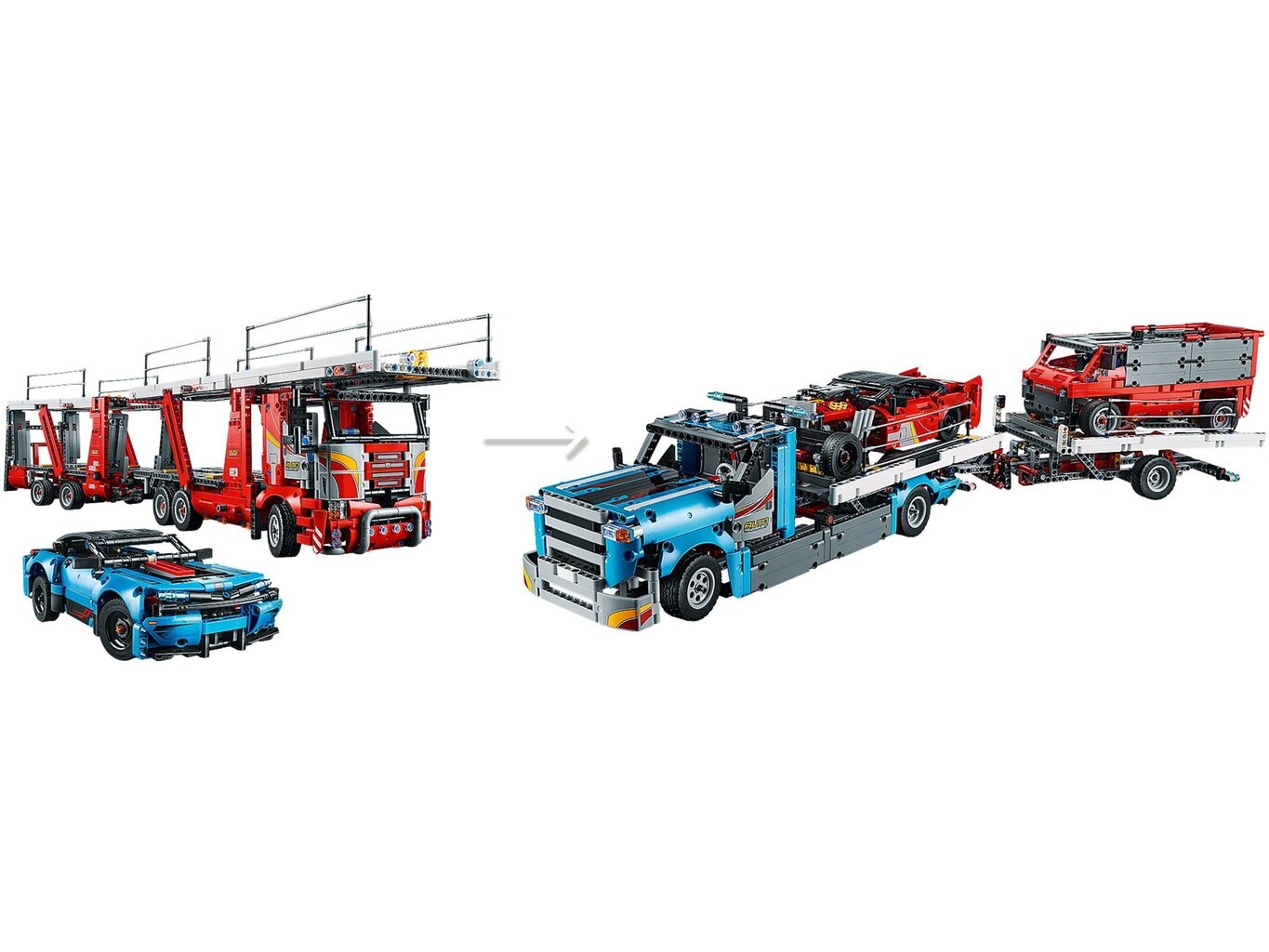 42098 LEGO® Technic Autopārvadātājs цена и информация | Konstruktori | 220.lv