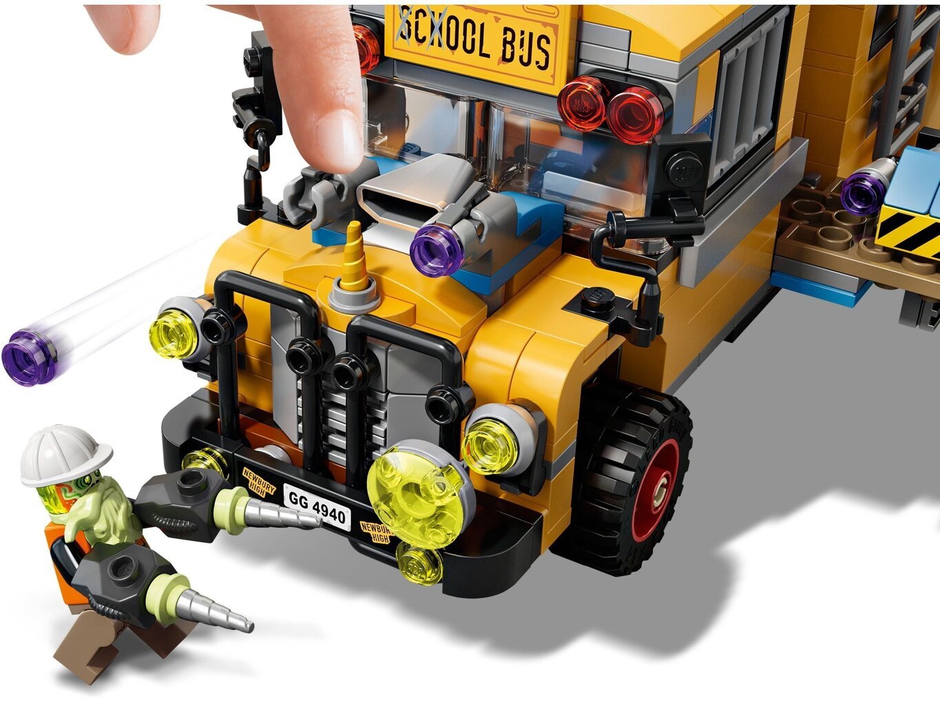 70423 LEGO® Hidden Side Paranormālais pārtvērējautobuss 3000 cena un informācija | Konstruktori | 220.lv