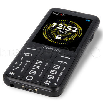 myPhone Halo Q, Dual Sim, Melns cena un informācija | Mobilie telefoni | 220.lv