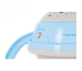 Музыкальная карусель с проектором и плюшевыми игрушками Canpol Babies 3in1, синяя, 75/100 цена и информация | Игрушки для малышей | 220.lv