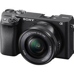 Sony A6400 body + 16-50mm f/3.5-5.6 E PZ OSS (black) cena un informācija | Sony Fotokameras un piederumi | 220.lv