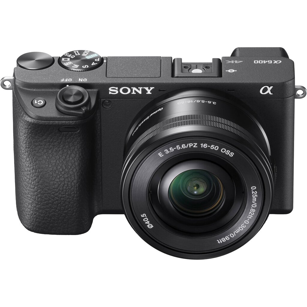 Sony A6400 body + 16-50mm f/3.5-5.6 E PZ OSS (black) цена и информация | Digitālās fotokameras | 220.lv