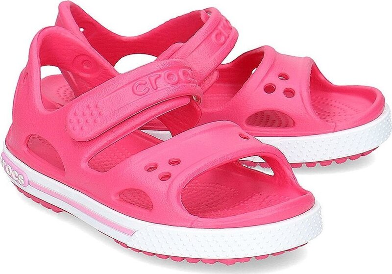 Bērnu sandales Crocs™ Crocband II Sandal, Paradise Pink/Carnation cena |  220.lv